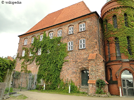 Das Burgkloster in L�beck  -  F�r eine gr��ere Darstellung auf das Bild klicken.